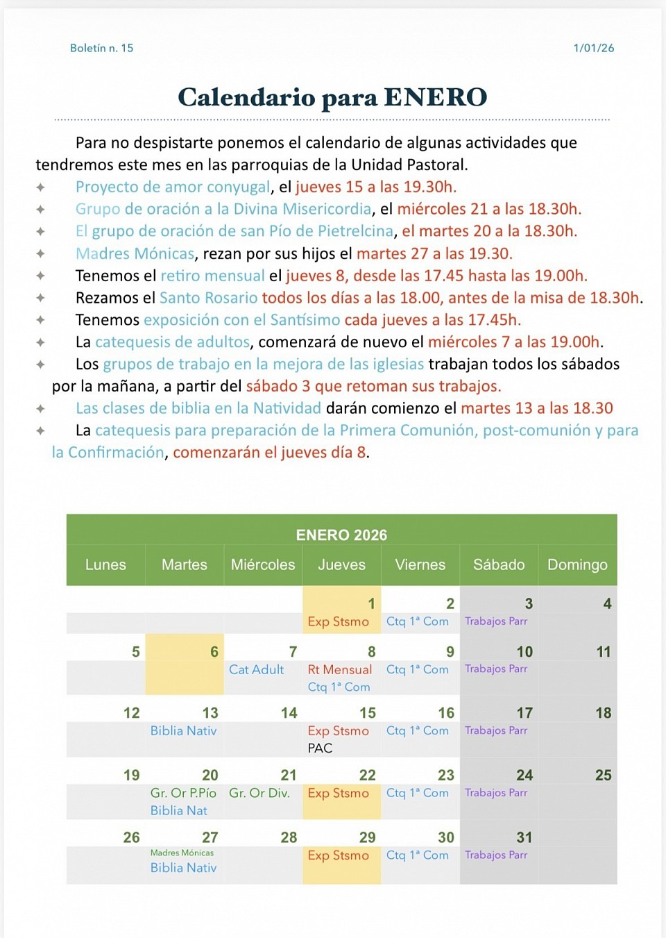 Boletín 2 nov 25
